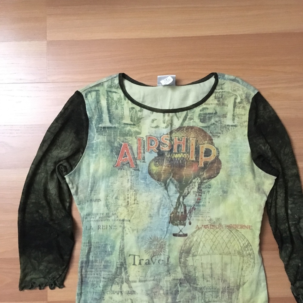 VINTAGE Fashion Bug Women’s Long Sleeve Shirt Trvl